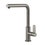 Immagine di Gessi ACCIAIO miscelatore H.29 cm per lavello, monocomando, con bocca girevole, finitura steel brushed 60538#239