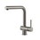 Immagine di Gessi ACCIAIO miscelatore H.27.3 cm per lavello, monocomando, con bocca girevole, finitura steel brushed 60596#239