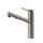 Gessi ACCIAIO miscelatore H.24.7 cm per lavello, monocomando, con bocca girevole e doccetta estraibile doppio getto, finitura steel brushed 60636#239