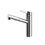 Immagine di Gessi THALIUM miscelatore H.24.8 cm per lavello, monocomando, con bocca girevole e doccetta estraibile doppio getto, finitura cromo 60536#031