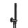 Gessi INCISO set doccia con presa acqua, doccetta anticalcare e flessibile 150 cm, finitura black metal PVD 58123#706