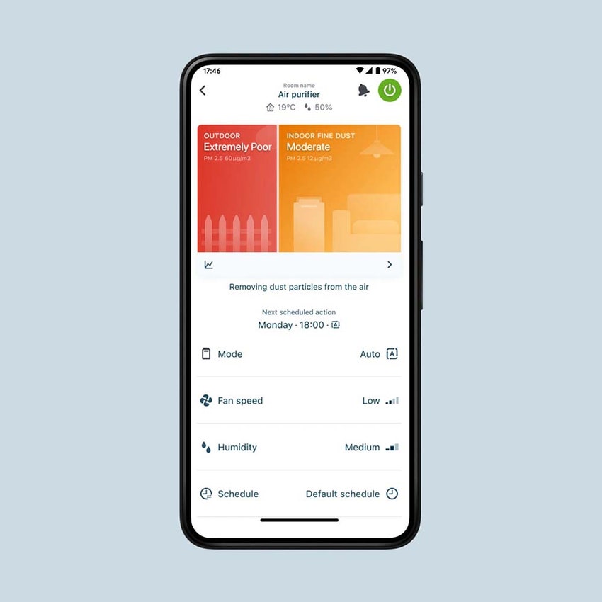 Immagine di Daikin Purificatore d'aria con Wi-Fi integrato e tecnologia streamer MC80Z