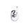 Bellosta EDWARD LEVER passo rapido 1", leva in porcellana, senza corpo incasso, finitura cromo 01-0840/L/E
