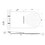 Immagine di Gessi WELLNESS sistema multifunzione a parete 300 con funzioni pioggia/cascata, finitura mirror steel 33073#238