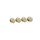 Gessi SHOWER miscelatore termostatico a parete, 3 uscite indipendenti, installazione verticale o orizzontale, senza corpo incasso, brass brushed PVD 63436#727