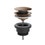 Immagine di Gessi Piletta lavabo "Stop&Go", finitura copper brushed PVD 01421#708