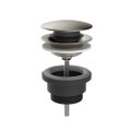 Immagine di Gessi Piletta lavabo "Stop&Go", finitura steel brushed 01421#239