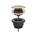 Immagine di Gessi Piletta lavabo "Stop&Go", finitura copper PVD 01421#030