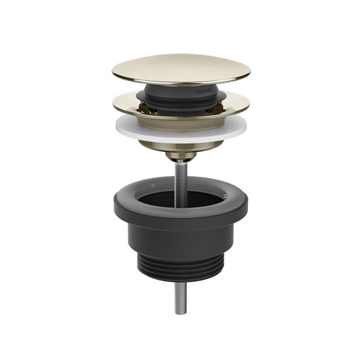 Immagine di Gessi Piletta lavabo "Stop&Go", finitura nickel PVD 01421#720