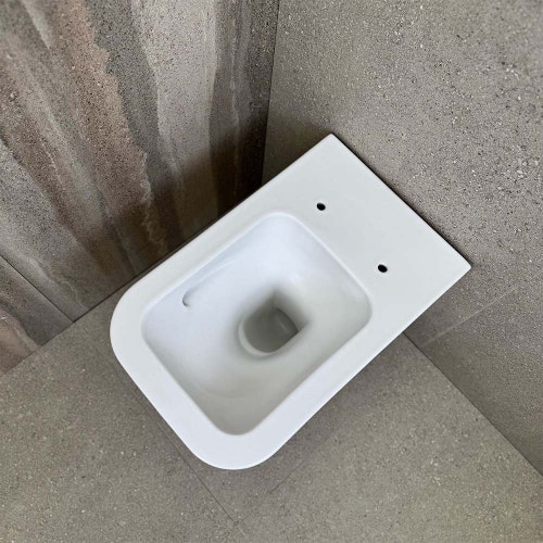 Immagine di Hatria TECNA vaso sospeso Pure Vortex, senza brida, colore bianco finitura opaco A0Y9DJ25