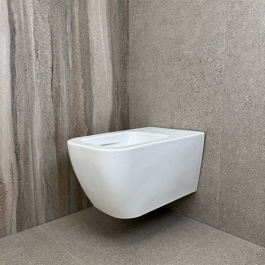 Immagine di Hatria TECNA vaso sospeso Pure Vortex, senza brida, colore bianco finitura opaco A0Y9DJ25