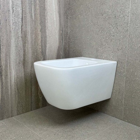 Immagine di Hatria TECNA bidet sospeso monoforo, colore bianco finitura opaco A0Y9DG25