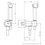 Immagine di Bellosta Idroscopino tondo laser, flessibile da 90 cm, attacco da 1/2", finitura cromo 01-0403/ID/1