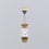 Immagine di Cielo Piletta universale click clack finitura bronzo, con coperchio in ceramica colore canapa finitura opaco PIL01BRCN