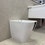 Immagine di Hatria TECNA vaso a terra Pure Vortex, traslato, senza sedile, colore bianco finitura lucido 00Y9DH01