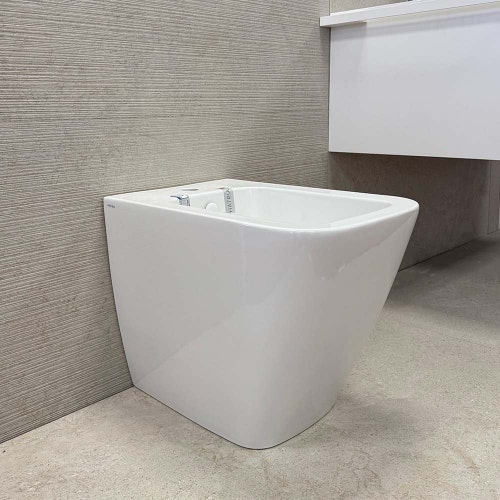 Immagine di Hatria TECNA bidet a terra, colore bianco finitura lucido 00Y9DF01