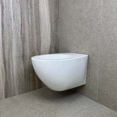 Immagine di Hatria PLANETA vaso sospeso Pure Vortex, senza brida, colore bianco finitura lucido 00Y9E501