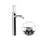 Immagine di Bossini APICE-T miscelatore monocomando H.32.8 cm per lavabo, con scarico 1"1/4 click-clack, finitura cromo E89602000030005