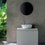 Immagine di Bossini APICE-T miscelatore monocomando H.32.8 cm per lavabo, con scarico 1"1/4 click-clack, finitura cromo E89602000030005
