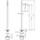 Immagine di Bossini APICE parte esterna miscelatore colonna monocomando freestanding per lavabo, con bocca erogazione Ø 2.4 cm, finitura cromo Z00584000030005