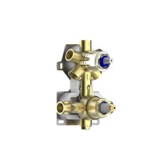 Immagine di Bossini Corpo incasso per miscelatore termostatico da incasso a 1-5 vie, attacchi da 1/2", per installazione cartongesso Z90125000000005