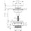 Immagine di Bossini Piletta di scarico click clack 1” 1/4, finitura cromo Z00700000030008