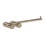 Immagine di Gessi INCASTRI porta rotolo a parete, finitura finox brushed nickel 75455#149