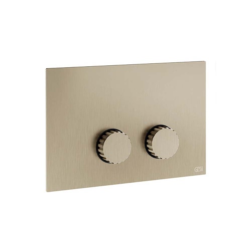 Immagine di Gessi INCASTRI placca di finitura per TECE, finitura finox brushed nickel 75617#149