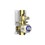 Immagine di Bossini Corpo incasso per miscelatore monocomando con deviatore a 2 via, attacchi da 1/2" e da 3/4”, per installazione cartongesso Z90005000000005