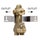 Bossini Corpo incasso per miscelatore termostatico alta portata con deviatore a 2 vie, attacchi da 3/4" F Z030205000