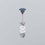 Immagine di Cielo Piletta universale click clack finitura cromo, con coperchio in ceramica colore oltremare finitura lucido PIL01OL