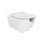 Immagine di Flaminia APPSOLUTION vaso sospeso, con sistema gosilent, con apertura frontale, senza sedile, colore bianco finitura lucido AP115S
