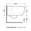 Immagine di Flaminia APPSOLUTION vaso sospeso, con sistema gosilent, con apertura frontale, senza sedile, colore bianco finitura lucido AP115S
