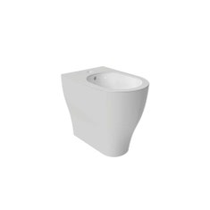 Immagine di Flaminia APPSOLUTION bidet back to wall monoforo, con troppopieno, colore bianco finitura lucido AP214