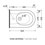 Immagine di Flaminia APPSOLUTION bidet back to wall monoforo, con troppopieno, colore bianco finitura lucido AP214