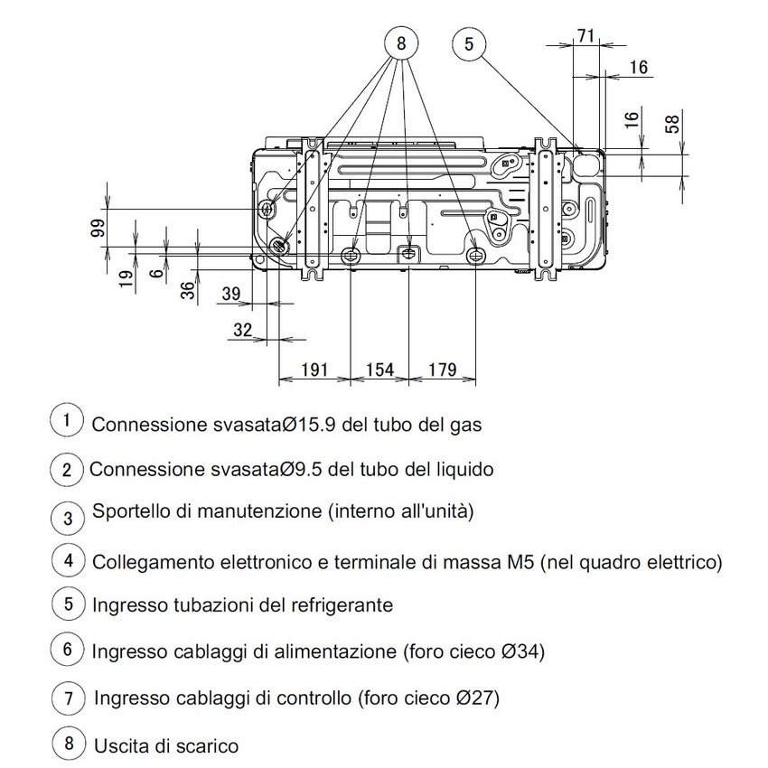 Immagine di Daikin SKY AIR ACTIVE R32 Unità esterna monosplit trifase 12.1 kW AZAS125MY