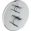 Immagine di Ideal Standard CERATHERM T100 miscelatore termostatico rotondo, per doccia/vasca, con deviatore, senza corpo incasso, finitura cromo A8584AA