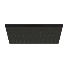 Immagine di Nobili Soffione a snodo quadrato 30 cm, colore mora finitura opaco AD139/64BM