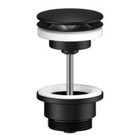 Immagine di Nobili Piletta push 1"1/4, colore mora finitura opaco AV00110/11BM