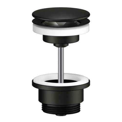Immagine di Nobili Piletta push 1"1/4, colore mora finitura opaco AV00110/11BM