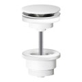 Immagine di Nobili Piletta push 1"1/4, finitura polar white AV00110/11WM