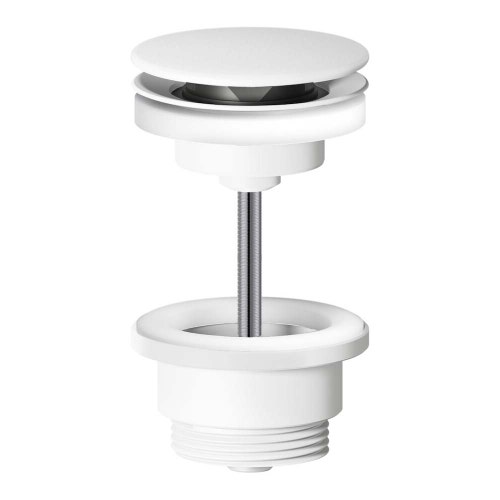 Immagine di Nobili Piletta push 1"1/4, finitura polar white AV00110/11WM