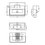 Immagine di Hatria BAHIA 13 lavabo sospeso 60 x 36.5 cm, monoforo, con troppopieno, colore bianco finitura lucido BH0600365011TS0