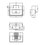 Immagine di Hatria BAHIA 13 lavabo sospeso 50 x 36.5 cm, monoforo, con troppopieno, colore bianco finitura lucido BH0500365011TS0