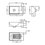 Immagine di Hatria BAHIA 13 lavabo sospeso 45 x 25 cm, monoforo, con troppopieno, colore bianco finitura lucido BH0450250011TS0