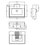 Immagine di Hatria BAHIA 13 lavabo sospeso 60 x 46.5 cm, monoforo, con troppopieno, colore bianco finitura lucido BH0600465011TS0