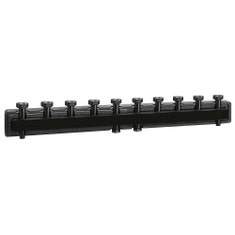 Immagine di Caleffi Collettore Ø1.1/2" per impianti di riscaldamento con 5 attacchi interasse 125 mm, portata massima consigliata 4 m3/h 550250