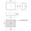 Immagine di Hatria HAPPY HOUR SLIM 11:15 S lavabo da incasso sottopiano, senza foro e senza troppopieno, colore bianco finitura lucido 00YXSQ01