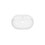 Immagine di Hatria HAPPY HOUR SLIM 12:00 MF S lavabo d'appoggio senza foro e senza troppopieno, colore bianco finitura lucido 00Y8AM01
