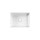 Hatria HAPPY HOUR SLIM 11:00 S lavabo d'appoggio senza foro e senza troppopieno, colore bianco finitura lucido 00Y1VH01